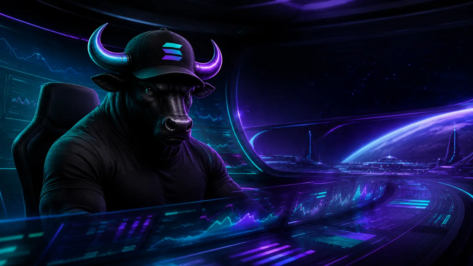 $TOLY at a trading command center